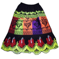 High Waist Pleated Midi Skirt Women Summer 2025 Wholesale Fashion Boho Maxi Skirt Women Trendy 2025 Bulk Order OEM