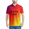 Marshall Islands Flag Polo Shirt – Men's Breathable Summer Top