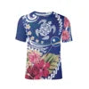 Polynesian Tribal Print T-Shirt | Custom Unisex Short Sleeve Tee