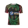 Polynesian Tribal Print T-Shirt | Custom Unisex Short Sleeve Tee
