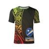 Polynesian Tribal Print T-Shirt | Custom Unisex Short Sleeve Tee