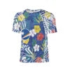 Marshall Islands Tribal Print T-Shirt – Unisex Slim Fit