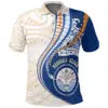 Marshall Islands Flag Polo Shirt – Men's Breathable Summer Top