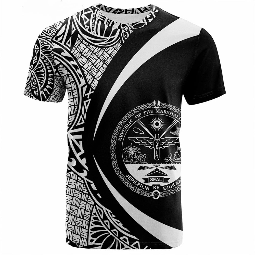 Marshall Islands Polynesian Graphic Tee – Unisex Summer Essential
