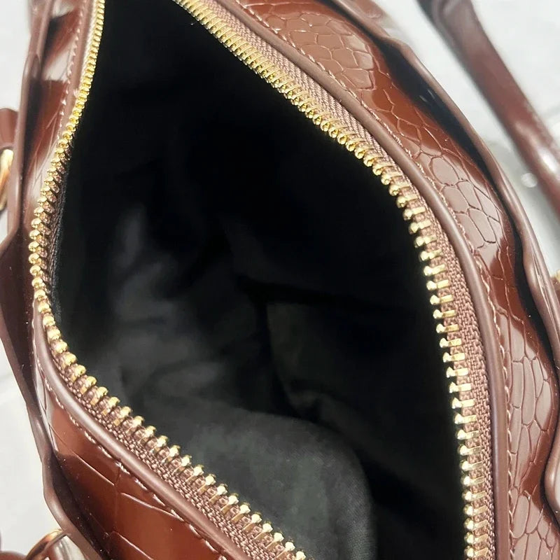 Purses and Handbag Luxury Designer Women's Bag Purse PU Leather High Quality Handmade Handbags Funny Shape Shoulder Bag