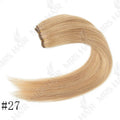 Brown Hair Bundles Sew-in Double Weft Natural Straight Human Hair Bundles 50g/pack MachineRemy 12-24 inch Colored Bundle Deals