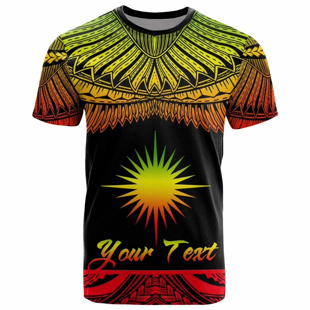 Marshall Islands Polynesian Graphic Tee – Unisex Summer Essential
