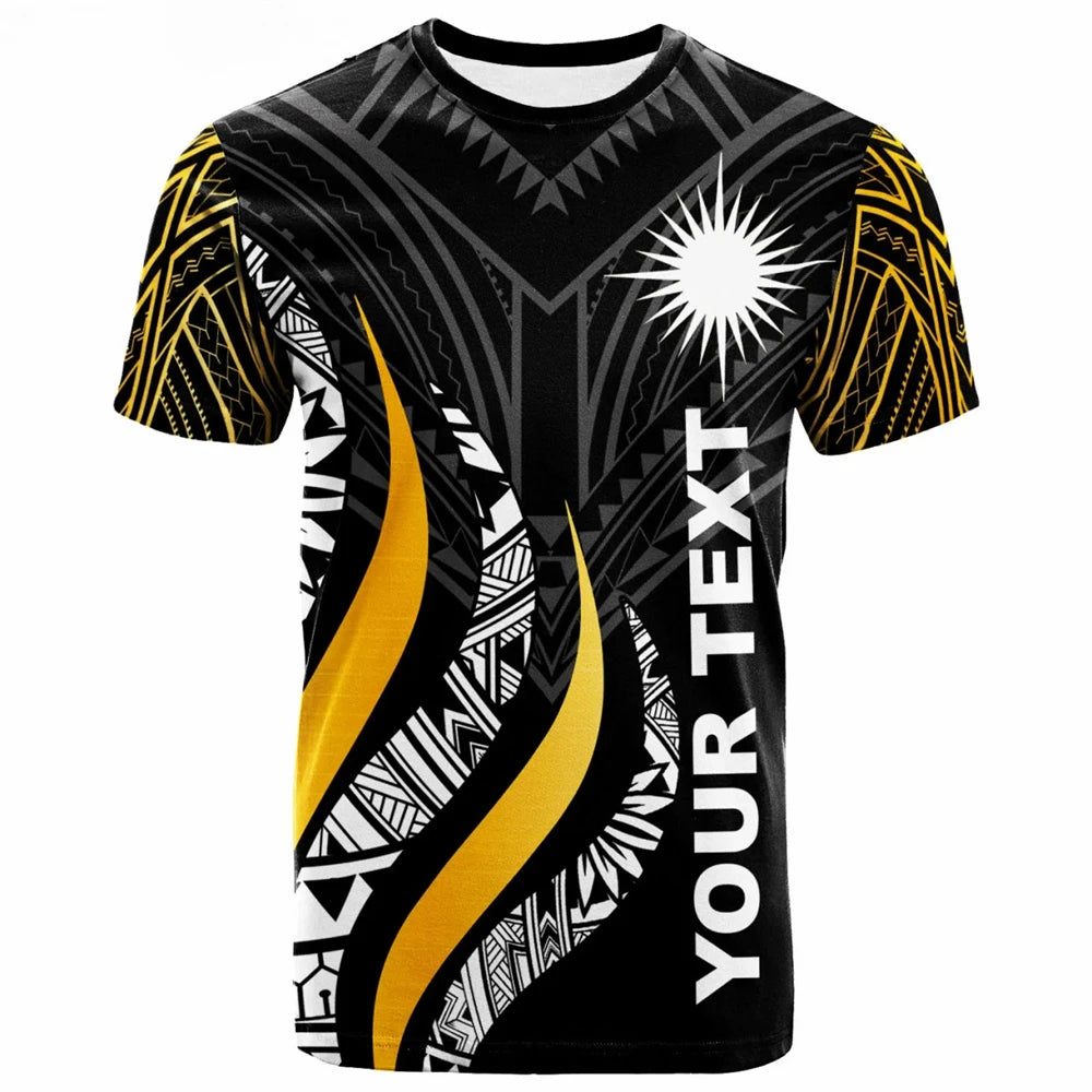 Marshall Islands Polynesian Graphic Tee – Unisex Summer Essential
