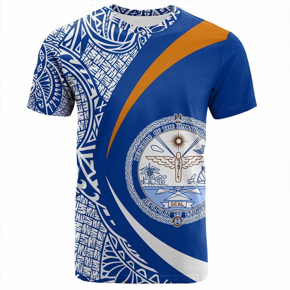 Marshall Islands Polynesian Graphic Tee – Unisex Summer Essential