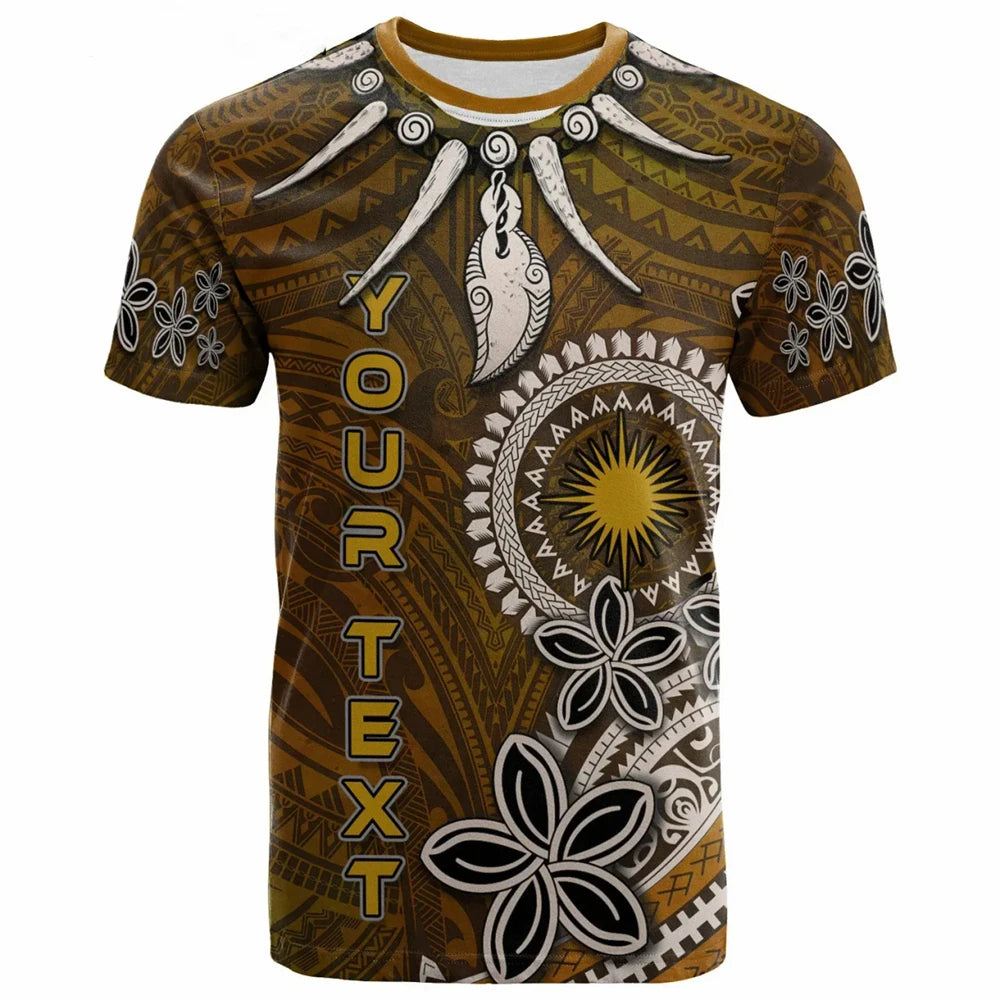 Marshall Islands Polynesian Graphic Tee – Unisex Summer Essential